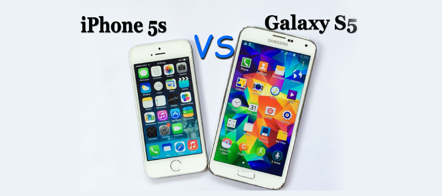 iPhone 5S Vs Galaxy S5